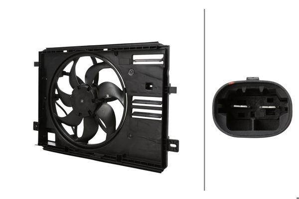 HELLA 8EW366420-361 | Fan Motoru 3008 II-308 Iı5008 II-508 II-Partner-Rifter-Berlingo-C5 Aircross