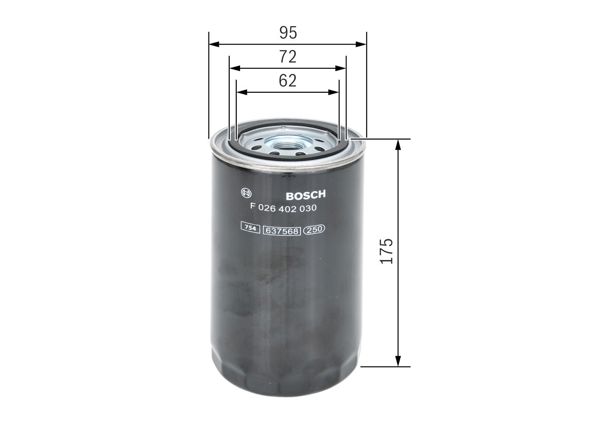 BOSCH F026402030 | Yakıt Filtresi
