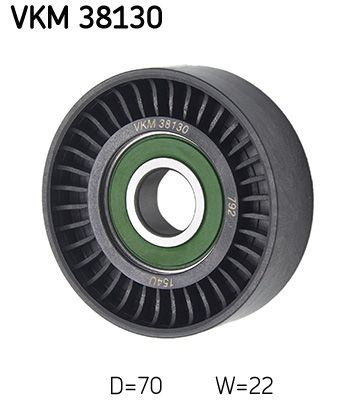 SKF VKM38130 | Alternatör Gergi Rulmanı (Mercedes M166 / 668 / 266 / W168 / W169 / W245 / W414 Düz)