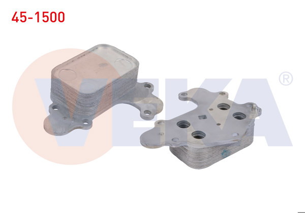 VEKA 45-1500 | Yağ Soğutucusu Tek Citroen C3 III-C3 Aircross 1.2 A-T 2016-/ C4-C4 Cactus-C4 Picasso II 1.2 Thp 2009-/ Peugeot 2008-3008-308 II-208 1.2 Thp 2012-/ Opel Corsa F 1.2 19-/ Grandland 1.2 17 -