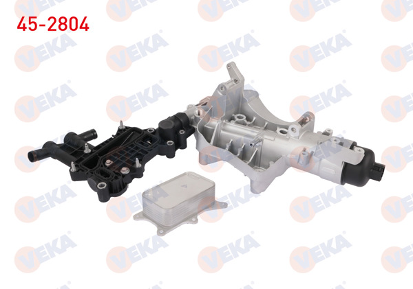 VEKA 45-2804 | Yağ Soğutucusu Komple Mercedes C Serisi (W205, S205) C180, C200 Bluetec