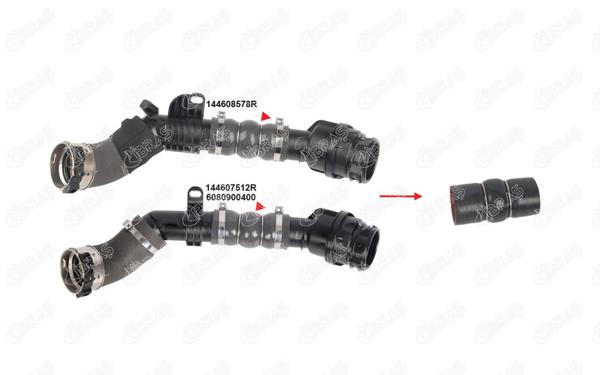 IBRAS 11074 | Turbo Hortumu Doker Duster Lodgy 1.5 DCI (Plastik Boru Hariç)