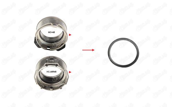 IBRAS 11436 | Turbo Hortum Contası BMW E81-E93 F20-F46 05-18 5 Adet