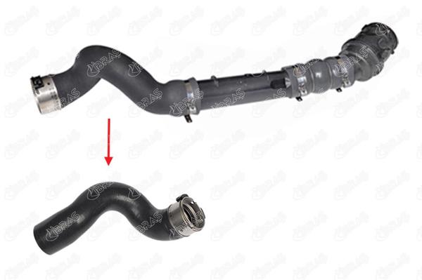 IBRAS 11774 | Turbo Hortumu W415-176-246-117 M607 14-