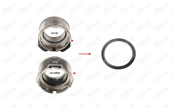 IBRAS 11979 | Turbo Boru Contası Captur Clio IV Kadjar / Dokker Duster Lodgy H4b 0.9 TCE | 1 Adet