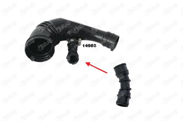 IBRAS 14945 | Turbo Hortumu Doblo Idea 1,3 Mjet 03-
