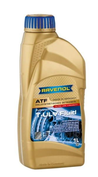 RAVENOL ATF T-ULV Fluid  At8 (Ultra Düşük Viskoziteli Tam Sentetik Şanzıman Yağı) 1 Litre (1211146-001) ( 1635056080 )