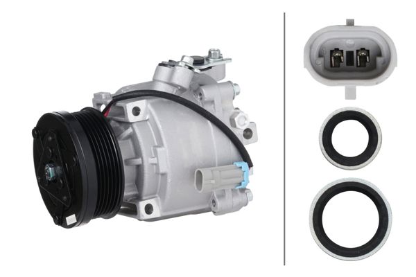HELLA 8FK366201-481 | Klima Kompresörü Opel Mokka X / Chevrolet Trax 12 > 1.6Xer