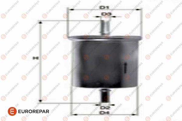 EUROREPAR 1682254480 | Yakıt Filtresi Explorer Wındstar 4.0 V6 3.0 V6 93-01