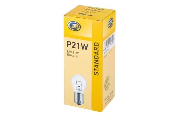HELLA 8GA002073121 | Ampül P21w / 12V / Tek Duy (Fren,Sinyal,Park)
