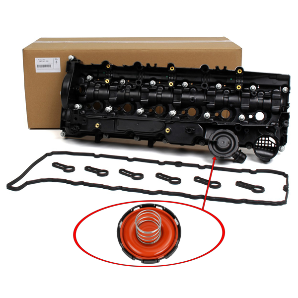 BMW 11127823181 | Külbütör Kapak ve Contası BMW 3, 4, 5, 7 Serisi X3 X4 X5 X6 N57 25d 30d Uyumlu