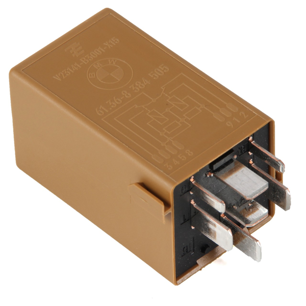 BMW 61368384505 | Silecek Rölesi (Kahverengi) BMW 3 Serisi E46, 5 Serisi, 6 Serisi, 7 Serisi, X3, X5 ve Z8