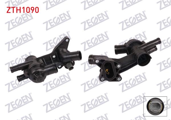ZEGEN ZTH1090 | Termostat Komple Müşürlü 87 C VW Polo 1.2İ 2001-2012 / Seat Ibiza IV 1.2İ 12V 2002-2009 / Skoda Fabia II 1.2 2006-2015