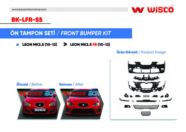 WISCO BK-LFR-S5 | Tampon Seti On Seat Leon Fr Mk2.5 10-12