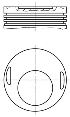 MAHLE 002 15 01 | Piston 89,5mm