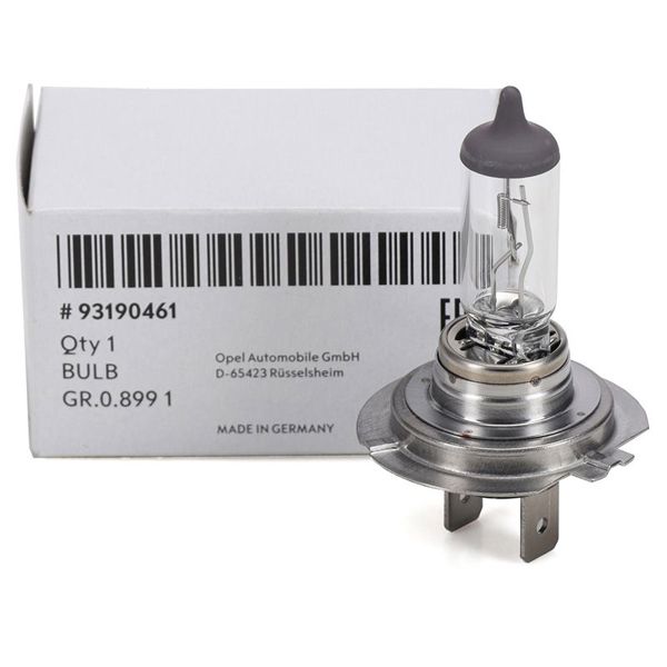 MOPAR (PSA) 93190461 | Ampül: H7 Corsa C/D/E Astra G/H/J Insignia A Vectra B/C Meriva B Crossland X Grandland X Combo E Movano B
