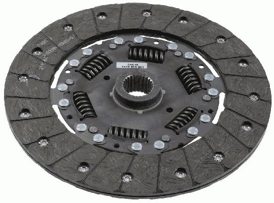 SACHS 1878 600 501 | Debriyaj Balatası. W901-902-903. M602. 250 Çap.