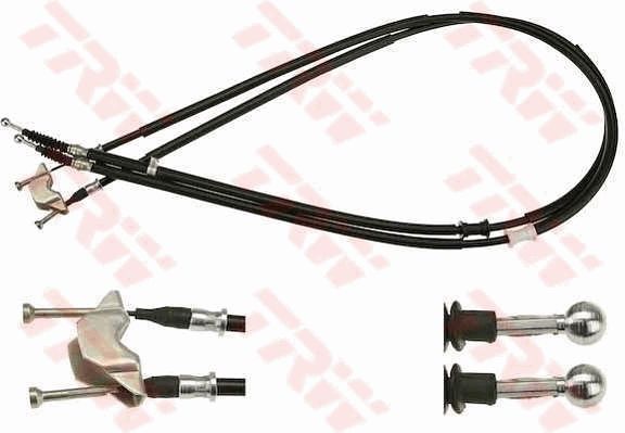 TRW GCH2517 | El Fren Teli Komple Opel Astra H 04 > Diskli Fren (Uzunluk 1644mm) Arka
