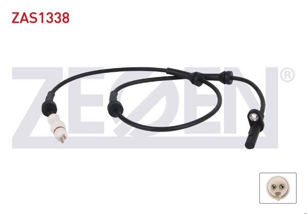ZEGEN ZAS1338 | ABS Sensörü Arka Sol-Sağ Renault Traffic II 01-14 / Opel Vivaro 01-14 (Fişli)