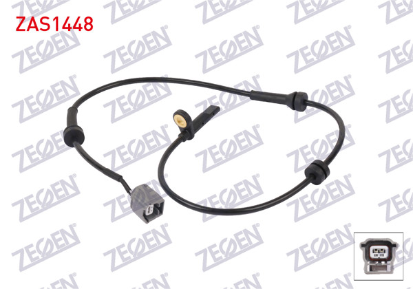 ZEGEN ZAS1448 | ABS Sensörü Ön Sol-Sağ Nissan Qashqai II 13-/ Renault Kadjar 15-22