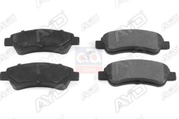 AYD 11-60144A | Arka Fren Balatası Ducato Boxer Jumper 2,2D 100 Multijet 2,3D 120 Multijet 3,0D 160 Multijet 07 / 06