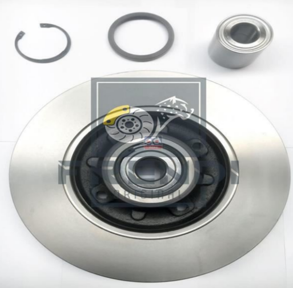 FRENDI 28458B | Disk + Rulman Arka (Ad) 08 > Pt.307-C4 (1.Disk + 1.Rulman) + ABS [A.G] | 2 Adet