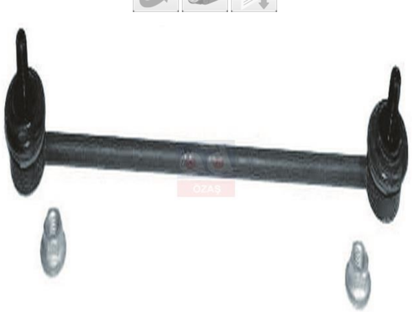 ORJIN 02234 | Z Rot Ön Citroën C3 09-> C3 II/III DS3 Peugeot 206 99-09 208 12->