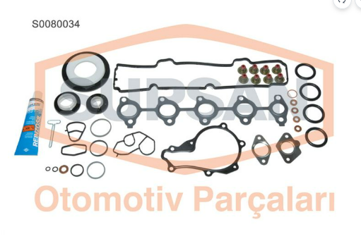 SUPSAN S0080034 | Conta Takımı Peugeot 206/307 1.4 HDi Ford Fiesta/Fusion 1.4 TDCi Keçeli
