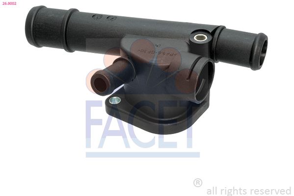 FACET 260002 | Termostat Flansi Skoda Fabia Octavia Volkswagen Beetle Bora Caddy Polo T5 Audi A3 Cordoba Ibiza Leon Toledo 19Tdı Asy Asv