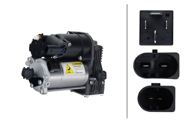 HELLA 8TG 358 256-041 | Havalı Süspansiyon Kompresörü Mercedes W166 2013-2015
