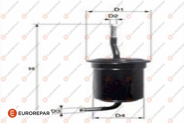 EUROREPAR 1682253580 | Yakıt Filtresi