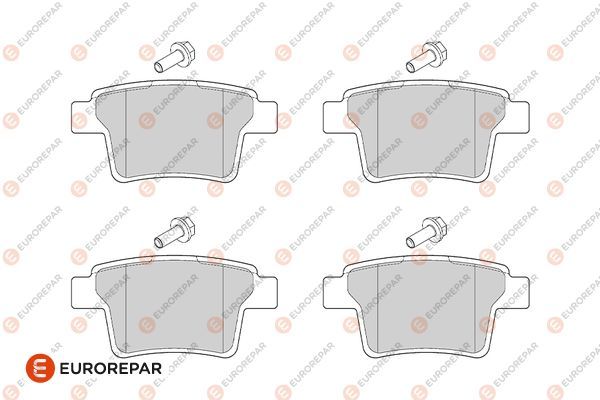 EUROREPAR 1686269980 | Fren Balatası Arka