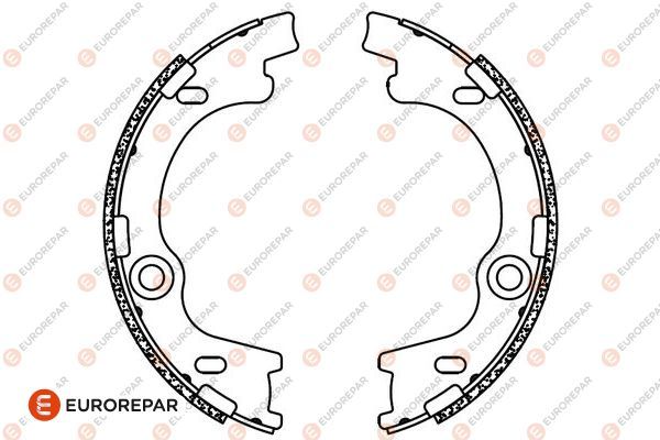 EUROREPAR 1690924680 | Fren Balatası Arka