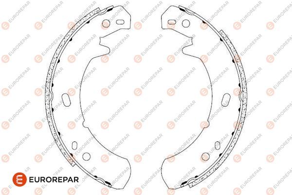 EUROREPAR 1690925880 | El Fren Balatası