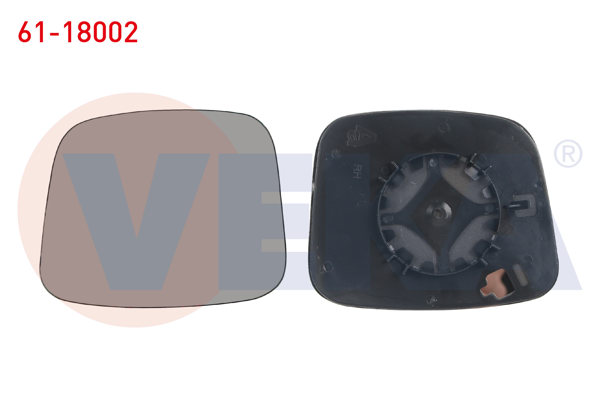 VEKA 61-18002 | Ayna Camı Sağ Mekanik Fiat Fiorino / Peugeot Bipper / Citroen Nemo