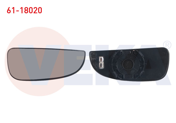 VEKA 61-18020 | Ayna Camı Sağ Isıtmalı Alt Fiat Ducato 2006-/ Peugeot Boxer 2006-/ Citroen Jumper 2006 -