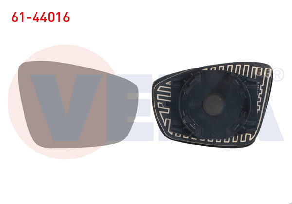 VEKA 61-44016 | Ayna Camı Sağ Isıtmalı VW Polo 2011 -