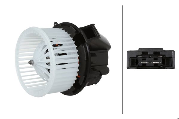 HELLA 8EW 366 400-361 | Kalorifer Motoru Citroen C3 II-C4 Cactus 1.2 / 1.4Vtı 1.6 HDI 13-(180W)