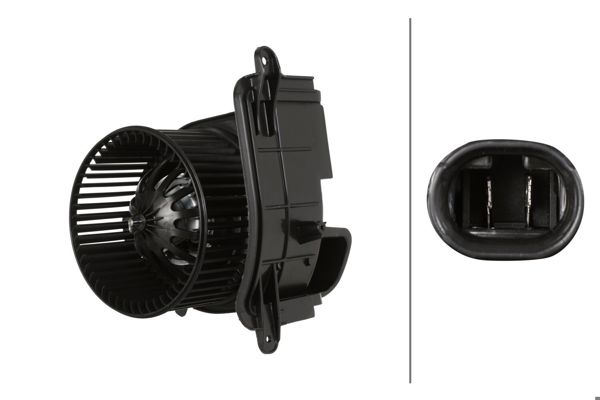 HELLA 8EW 366 400-941 | Kalorifer Motoru Renault Clio II 98-1.2 / 1.4 / 1.6 16V 1.5 DCI (264W-12V)