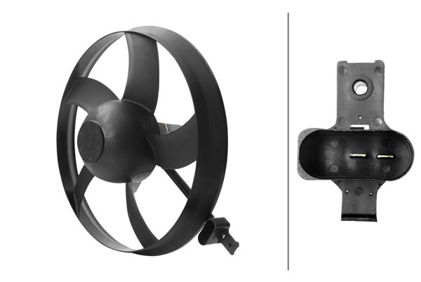 HELLA 8EW 366 420-031 | Fan Motoru VW Seat