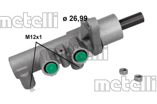 METELLİ 05-1248 | Fren Ana Merkezi Master III