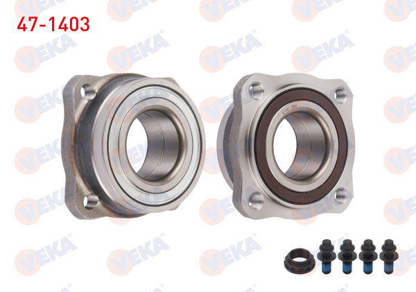 VEKA 47-1403 | Arka Tekerlek Rulman Kiti Sol-Sag Abs Okuyuculu 4 Bjn 49X93x45 BMW 5 Serisi (F10) 520 İ-528İ-530İ-535İ-520 D-525 D-530 D-535D 2010-/ 6 Serisi (F13) 640 D 2010-/ 7 Serisi (F01) 730 D-730İ-740 D 2009 -