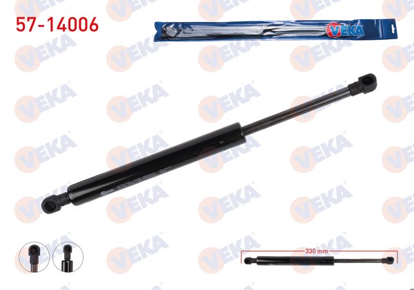VEKA 57-14006 | Motor Kaput Amortisörü BMW 5 Serisi (E39) 1995-2004 | 2 Adet