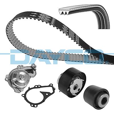 DAYCO KBIOWP150 | Triger Kayış Seti + Devirdaim Berlingo Multıspace 1.2 Puretech 110