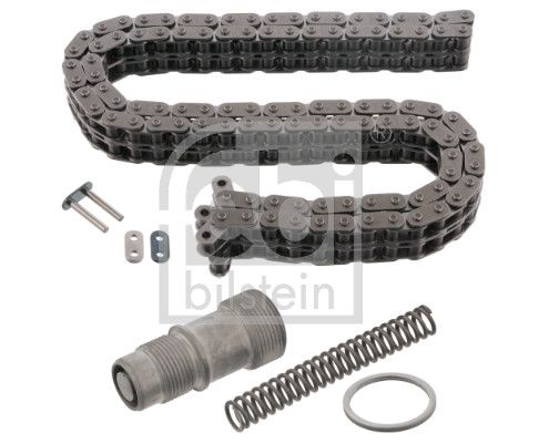 FEBI BILSTEIN 44501 | Eksantrik Zinciri + Zincir Gergisi Mercedes M102 106 Bakla Çift Sıra (50034433)