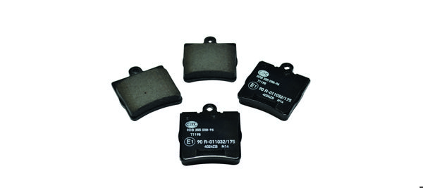 HELLA 8DB355008-961 | Fren Balatası Arka W202 95 > 00 S202 96 > 00 W203 00 > 07 Cl203 08 > 11 W210 95 > 00 R170 96 > 00 R171 04 > 11