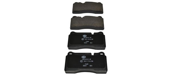 HELLA 8DB355011-851 | Fren Balatası Ön Touareg 7L 03 > Touareg 7P 10 >