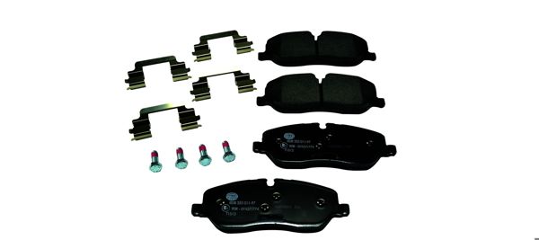 HELLA 8DB355011-971 | Fren Balatası Ön Discovery 3 L319 04 > 09 Discovery 4 L319 09 > 18 Range Rover 3 L322 02 > 12
