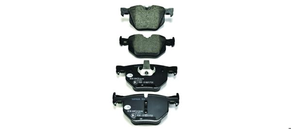 HELLA 8DB355013-941 | Fren Balatası Arka BMW X5 E70 F15 X6 E71 F16