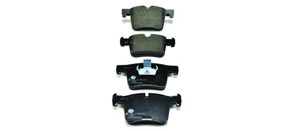 HELLA 8DB355015-781 | Fren Balatası Ön BMW F20 F30 X3 E83 F25